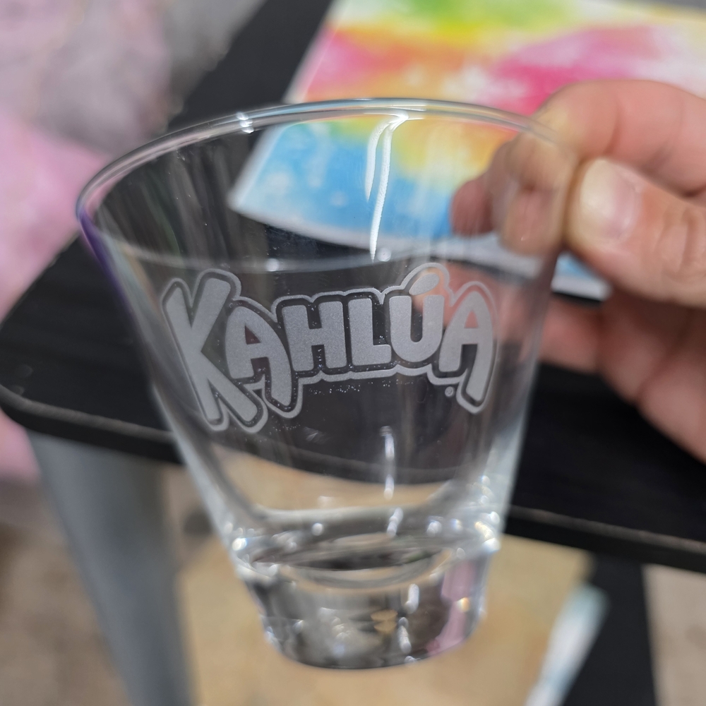 Kahlúa Branded Glass - Stemless Martini Style